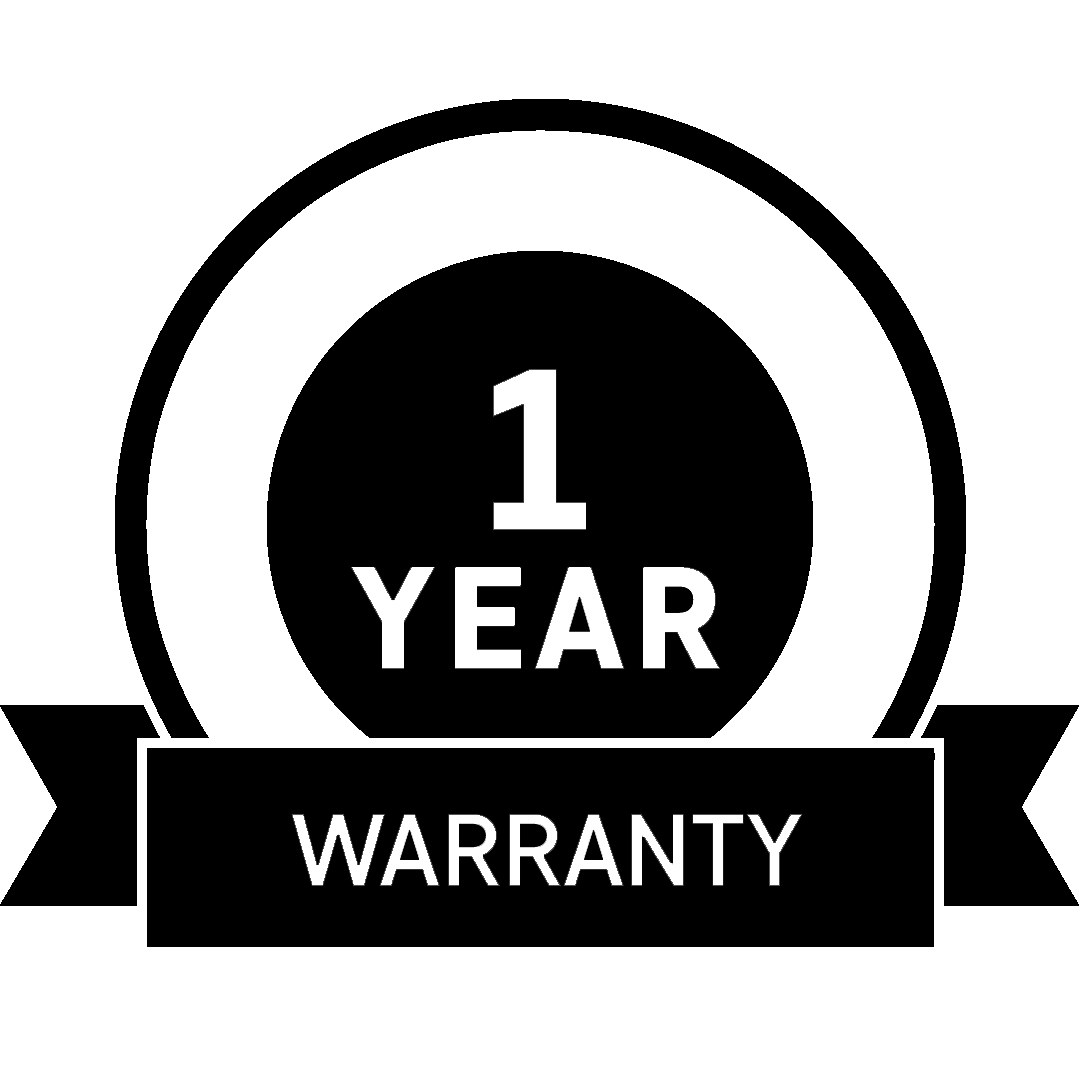 1-Year Warranty