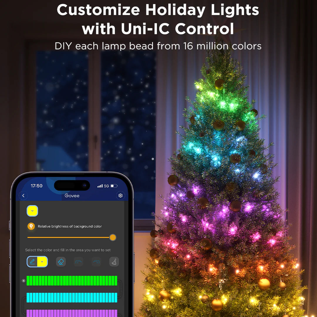 SMART CHRISTMAS LIGHTS (33 FT)