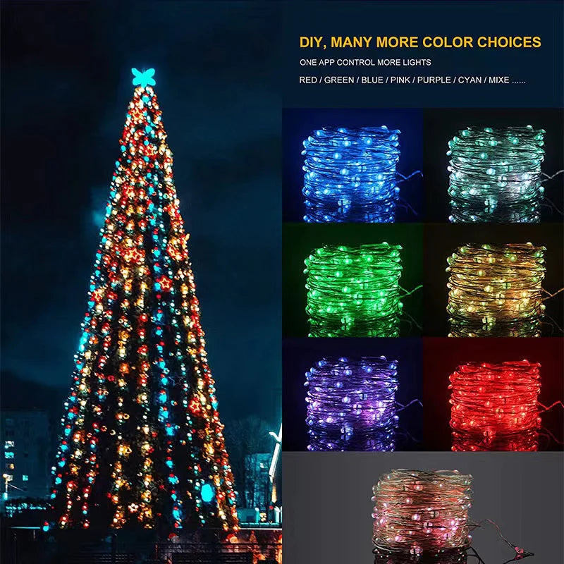 SMART CHRISTMAS LIGHTS (33 FT)